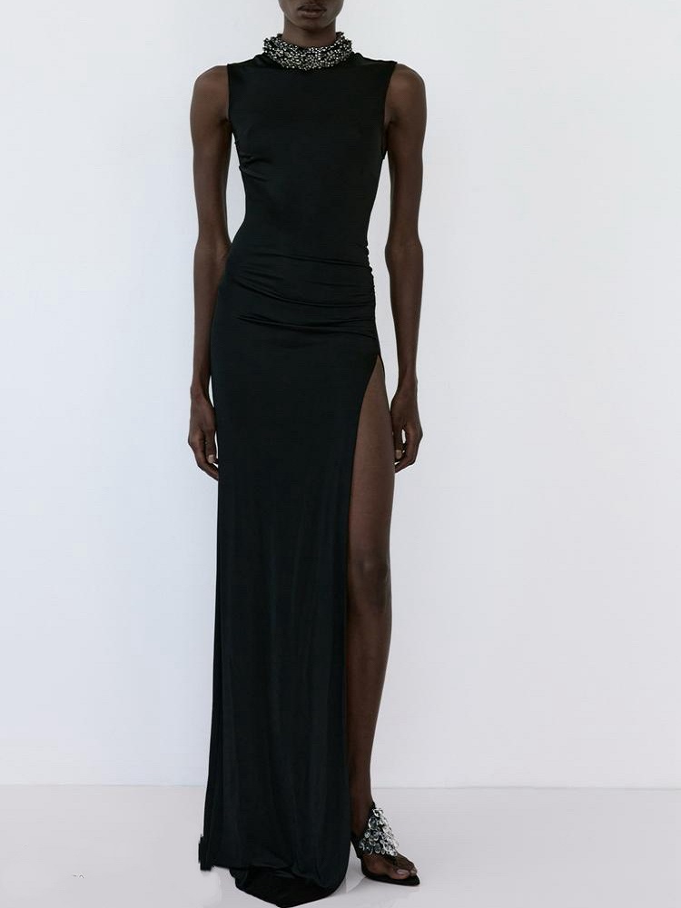 Quality Winter Clothing - 2025 Winter Women's Evening Gown, Velvet,