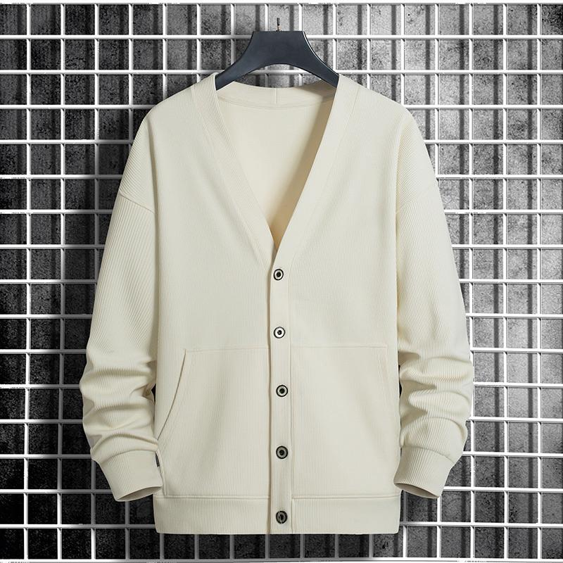 Plus Size Sweater Cardigan Men - Winter Clothing Men Style avaliação e preço