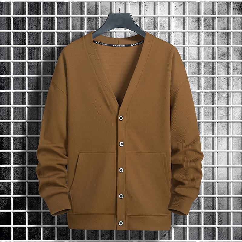 Plus Size Sweater Cardigan Men - Winter Clothing Men Style avaliação e preço
