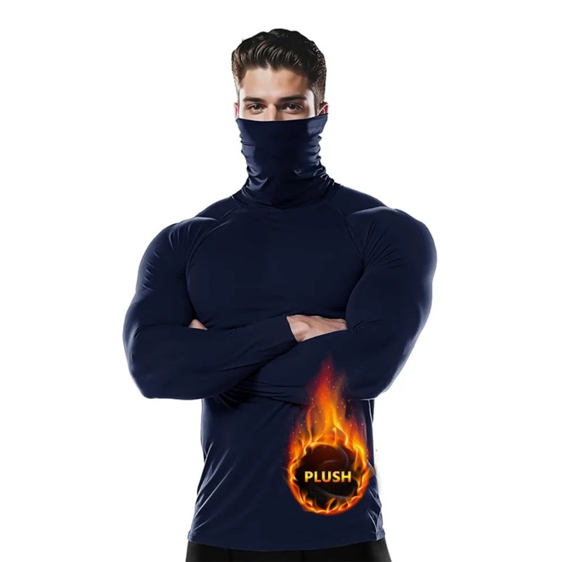 Mens Winter Fleece Hooded Tigh - Thermal Base Layer avaliação e preço