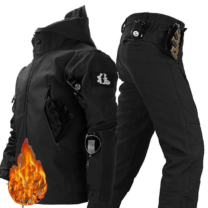 Men's Outdoor Soft Shell Jacke - Windproof Jacket Softshell avaliação e preço