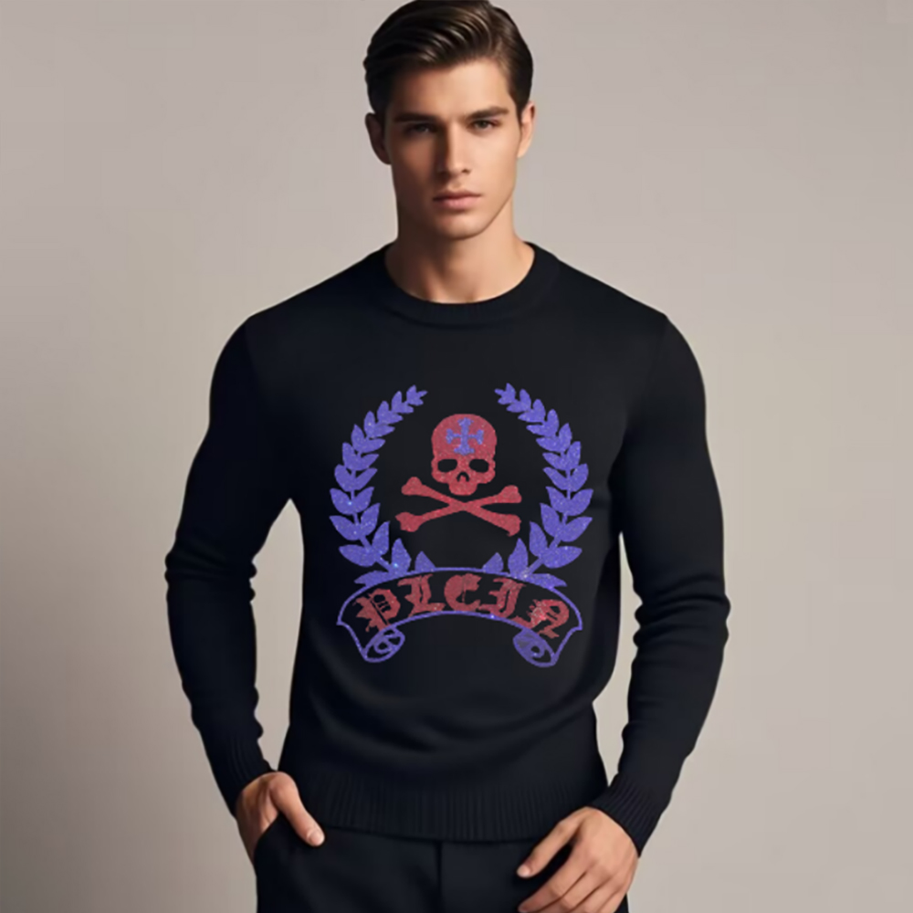Men's Skull Head Sweatershirts - Quality Winter Clothing avaliação e preço
