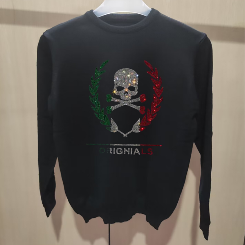 Men's Skull Head Sweatershirts - Quality Winter Clothing avaliação e preço