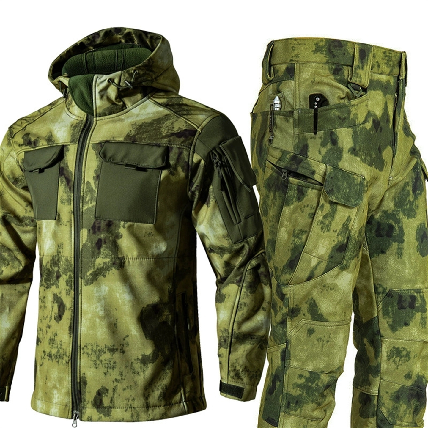 Winter Outdoor Thermal Soft Sh - Windproof Jacket Softshell avaliação e preço