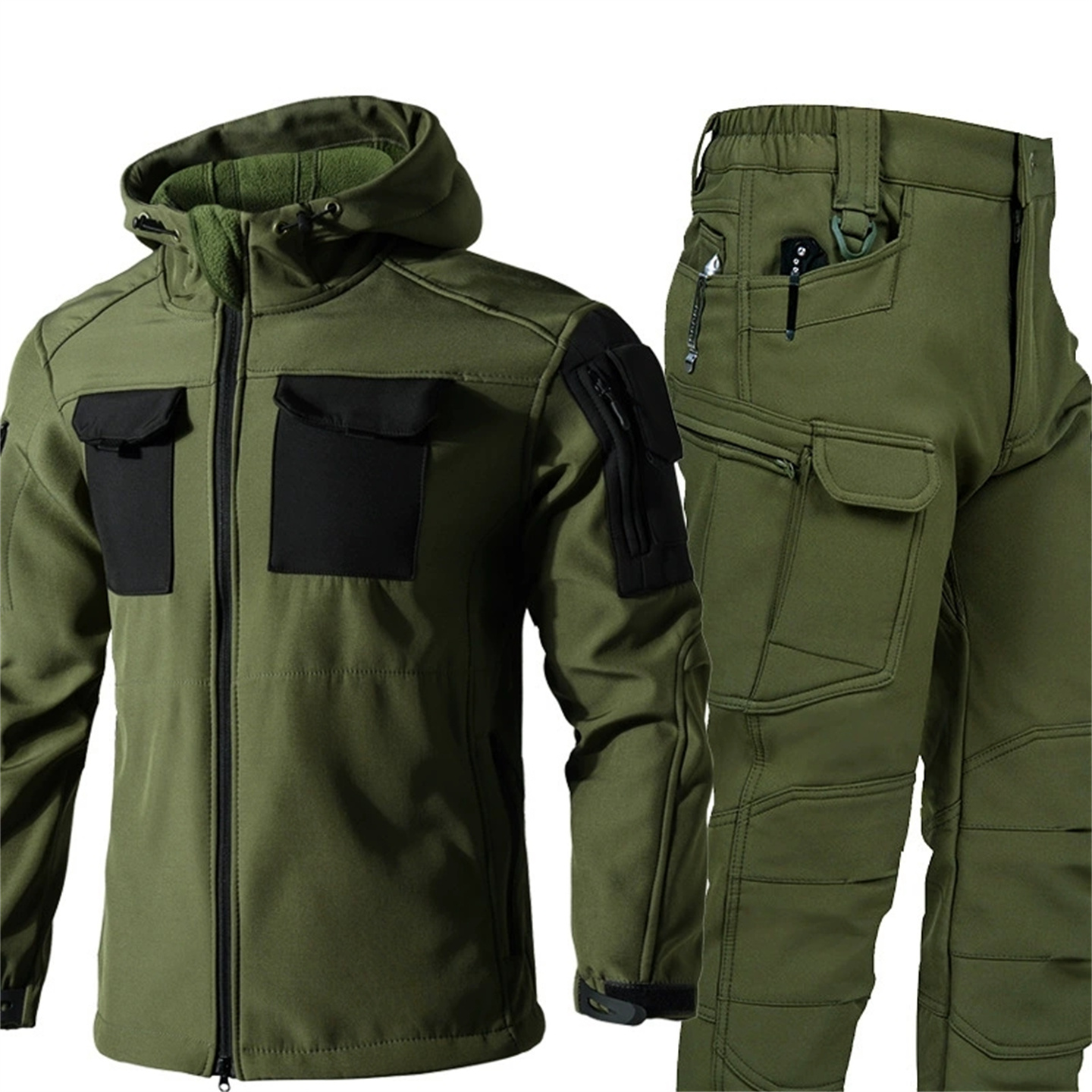 Winter Outdoor Thermal Soft Sh - Windproof Jacket Softshell avaliação e preço