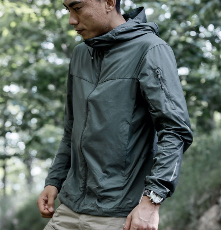 FSTAR-Men's Breathable Sun Pro - Windproof Jacket Softshell avaliação e preço