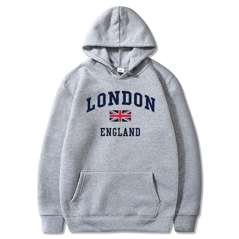 London England Hoodie Men's Ho - Winter Clothing London avaliação e preço