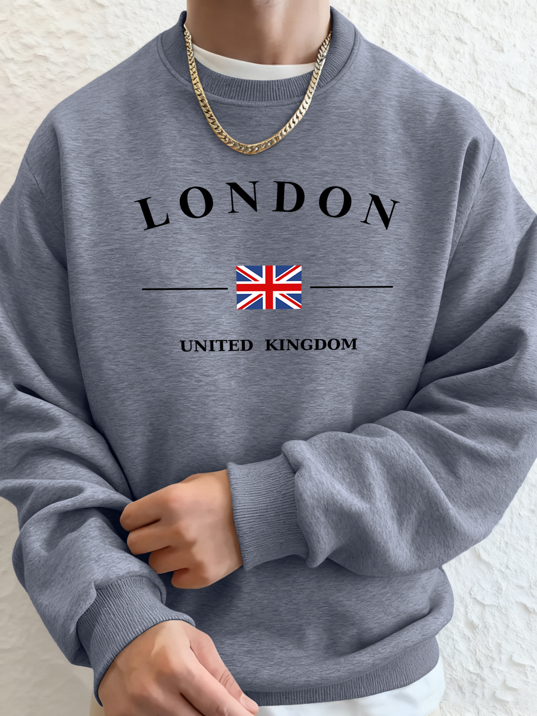 London United Kingdom Flag Pat - Winter Clothing London avaliação e preço