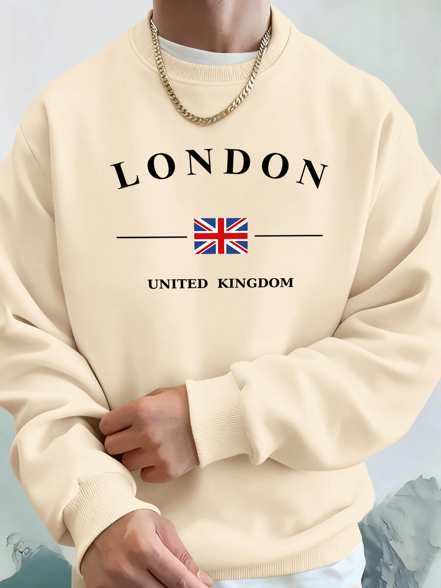 London United Kingdom Flag Pat - Winter Clothing London avaliação e preço