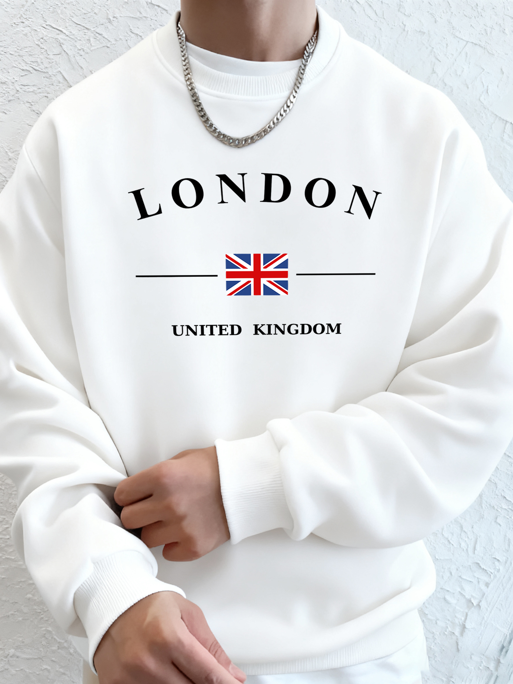 London United Kingdom Flag Pat - Winter Clothing London avaliação e preço