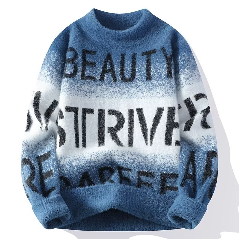 Autumn Winter Men's Sweaters H - Quality Winter Clothing avaliação e preço