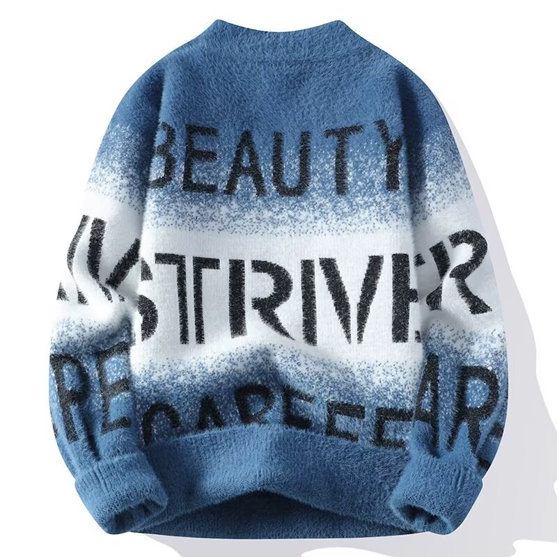 Autumn Winter Men's Sweaters H - Quality Winter Clothing avaliação e preço