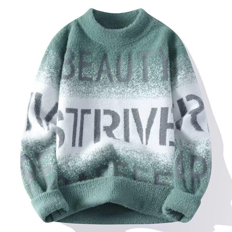 Autumn Winter Men's Sweaters H - Quality Winter Clothing avaliação e preço