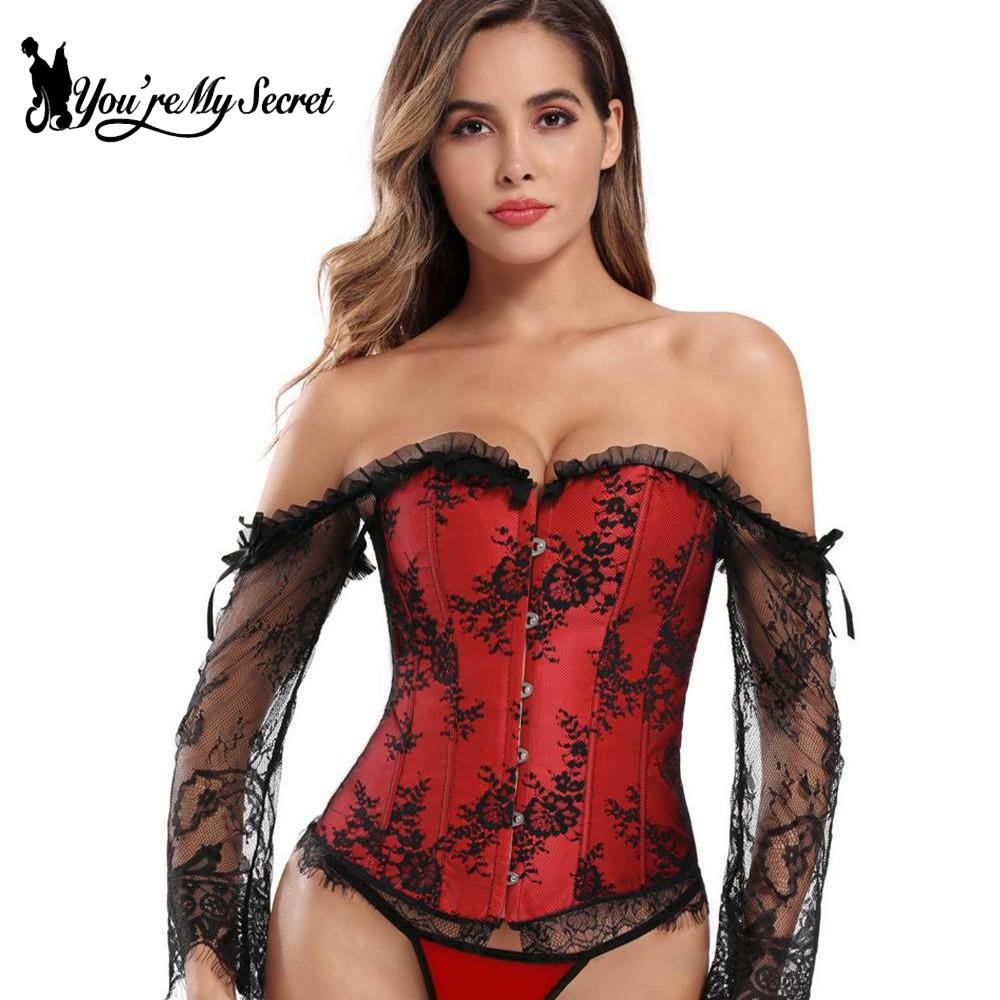 Gothic Long Sleeved Corset Wom - Winter Clothing Dress Up avaliação e preço