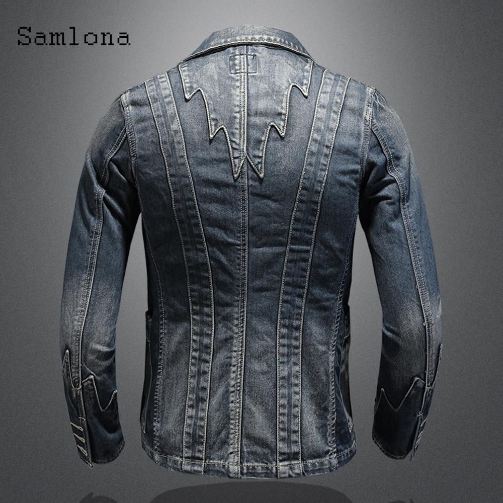 2025 Single Breasted Mens Deni - Winter Clothing Men Style avaliação e preço