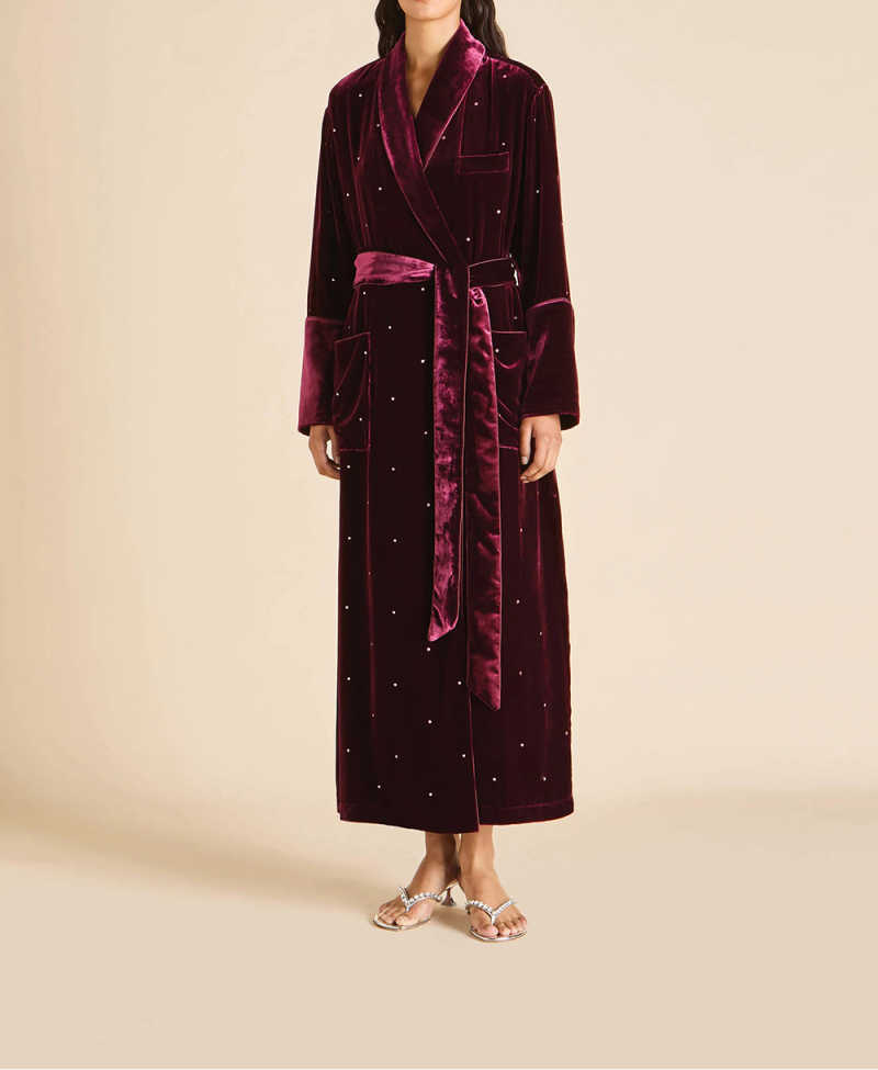 Autumn Red Velvet Wedding Dres - Winter Clothing Dress Up avaliação e preço