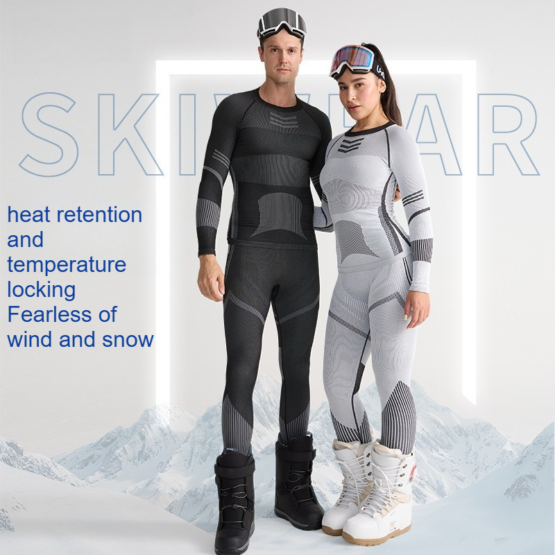 Ski Base Layer Set Men Women T - Thermal Base Layer avaliação e preço
