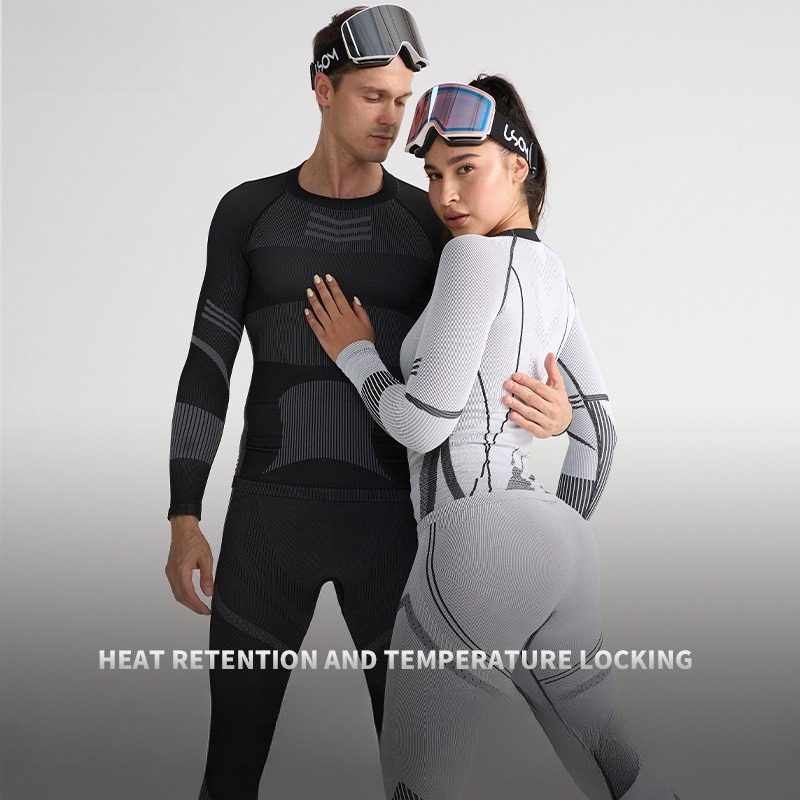 Ski Base Layer Set Men Women T - Thermal Base Layer avaliação e preço