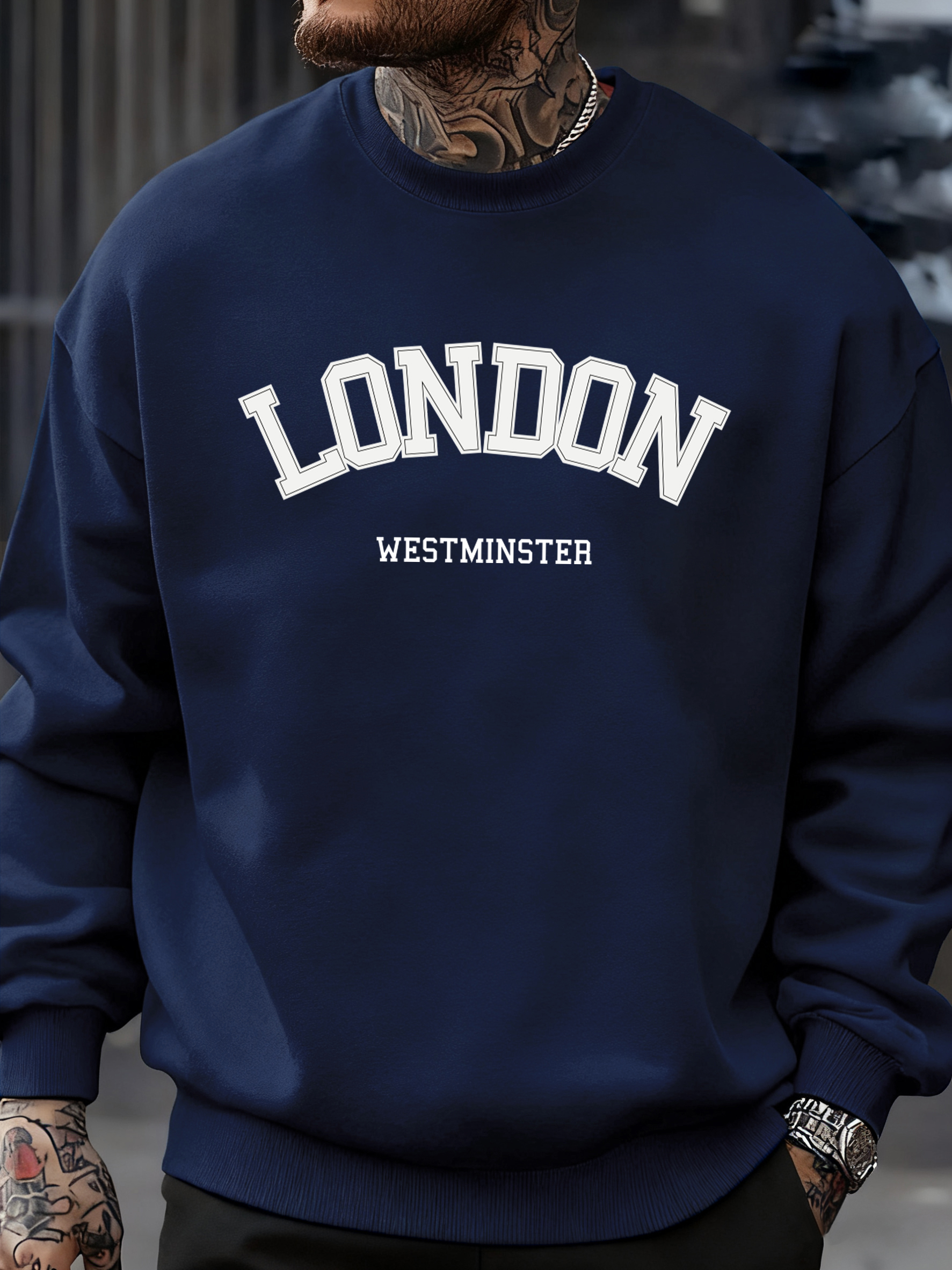 London Westminster Printed Pul - Winter Clothing London avaliação e preço