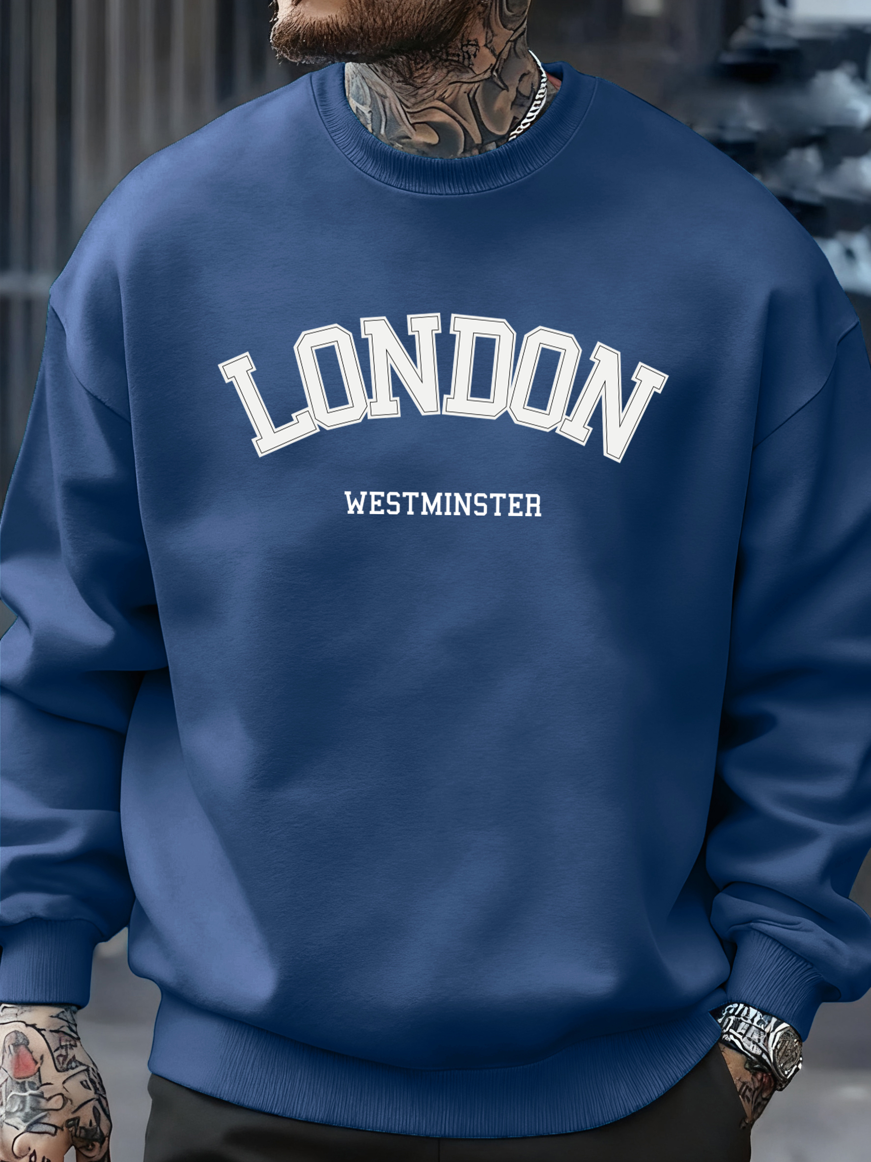 London Westminster Printed Pul - Winter Clothing London avaliação e preço