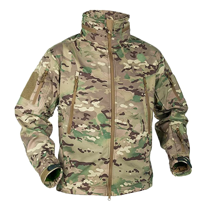 Men's Winter Autumn Softshell  - Windproof Jacket Softshell avaliação e preço