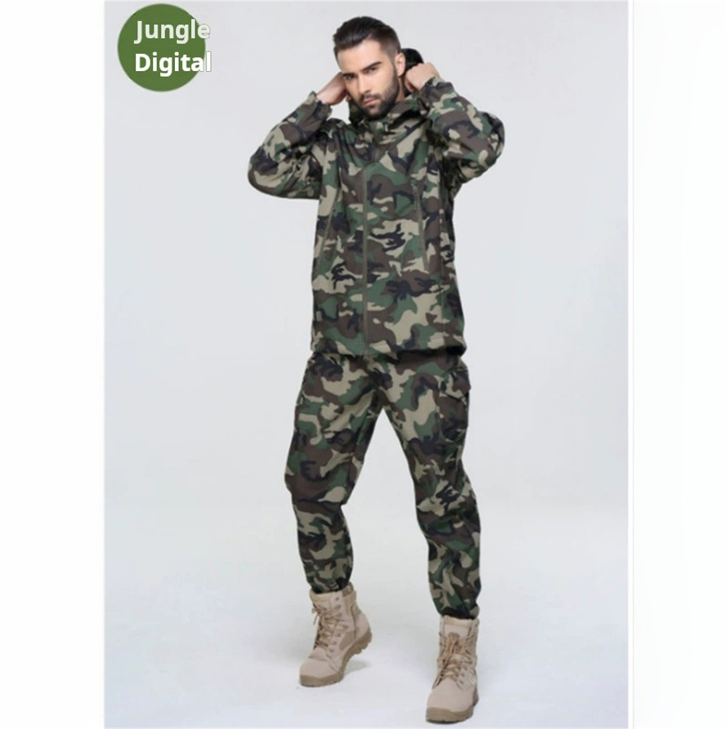 Men Women's Camouflage Hunting - Windproof Jacket Softshell avaliação e preço