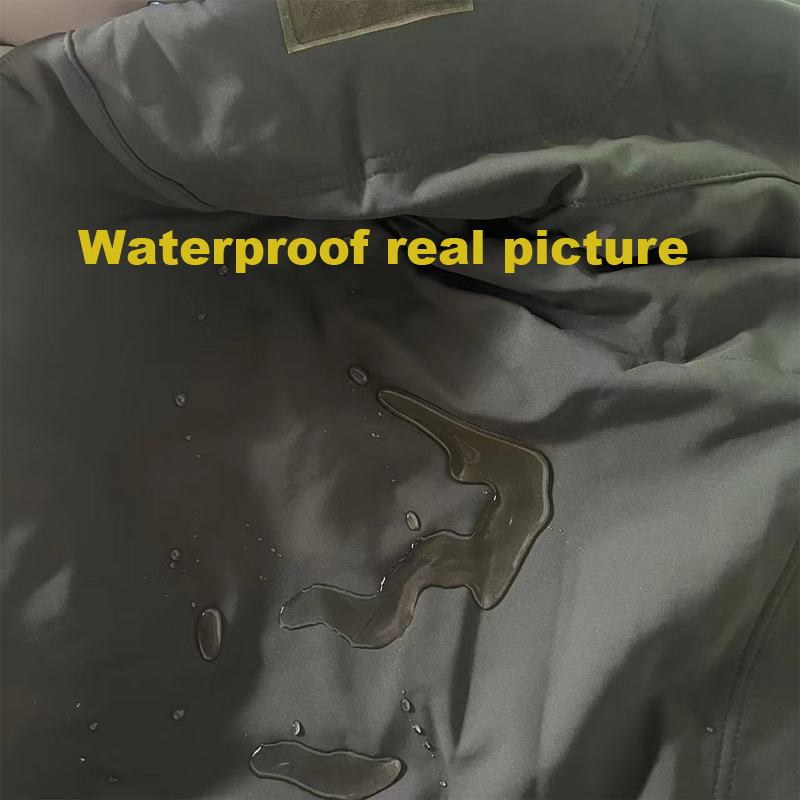 Men's Winter Autumn Warm Softs - Windproof Jacket Softshell avaliação e preço