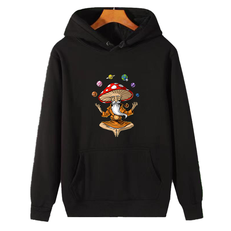 Magic Mushroom Buddha fashion  - Winter Clothing Essentials For Men avaliação e preço