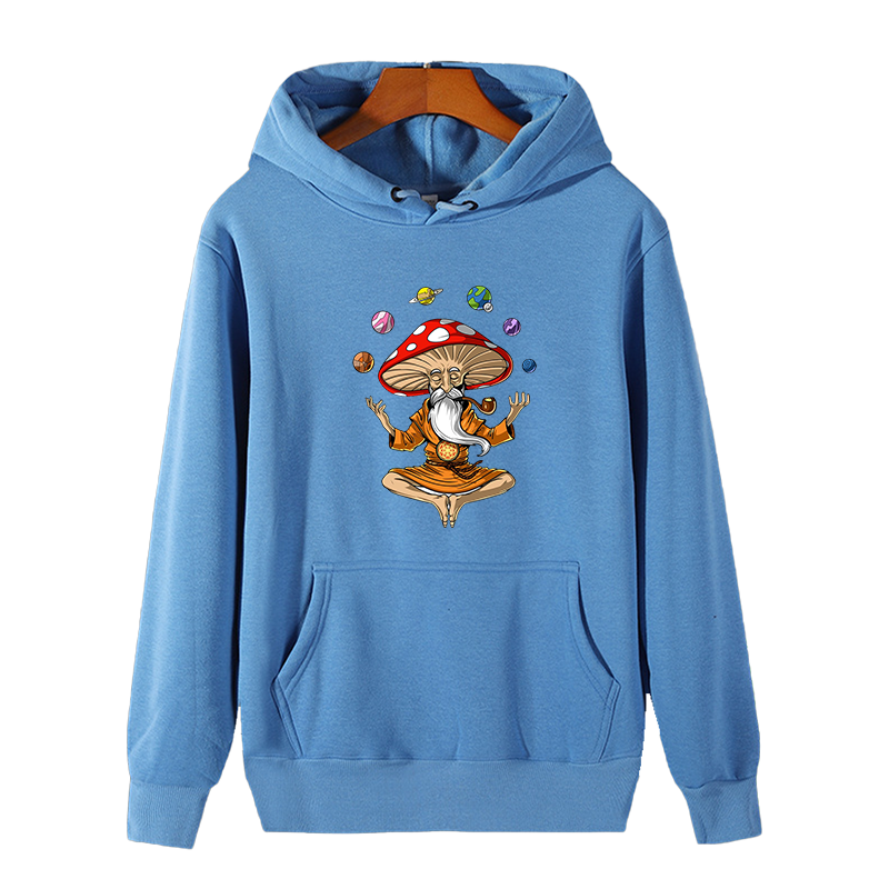 Magic Mushroom Buddha fashion  - Winter Clothing Essentials For Men avaliação e preço