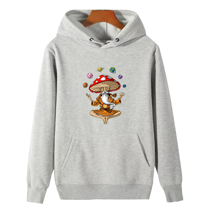 Magic Mushroom Buddha fashion  - Winter Clothing Essentials For Men avaliação e preço