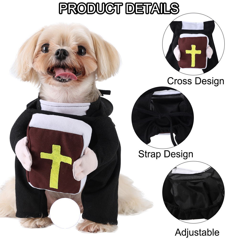 Funny Halloween Pet Dog Cospla - Winter Clothing Dress Up avaliação e preço