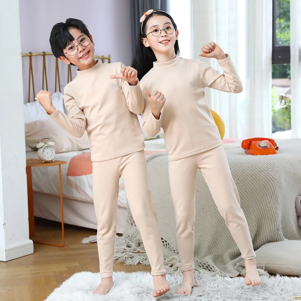 Kids Mid-Collar Thermal Underw - Thermal Base Layer avaliação e preço