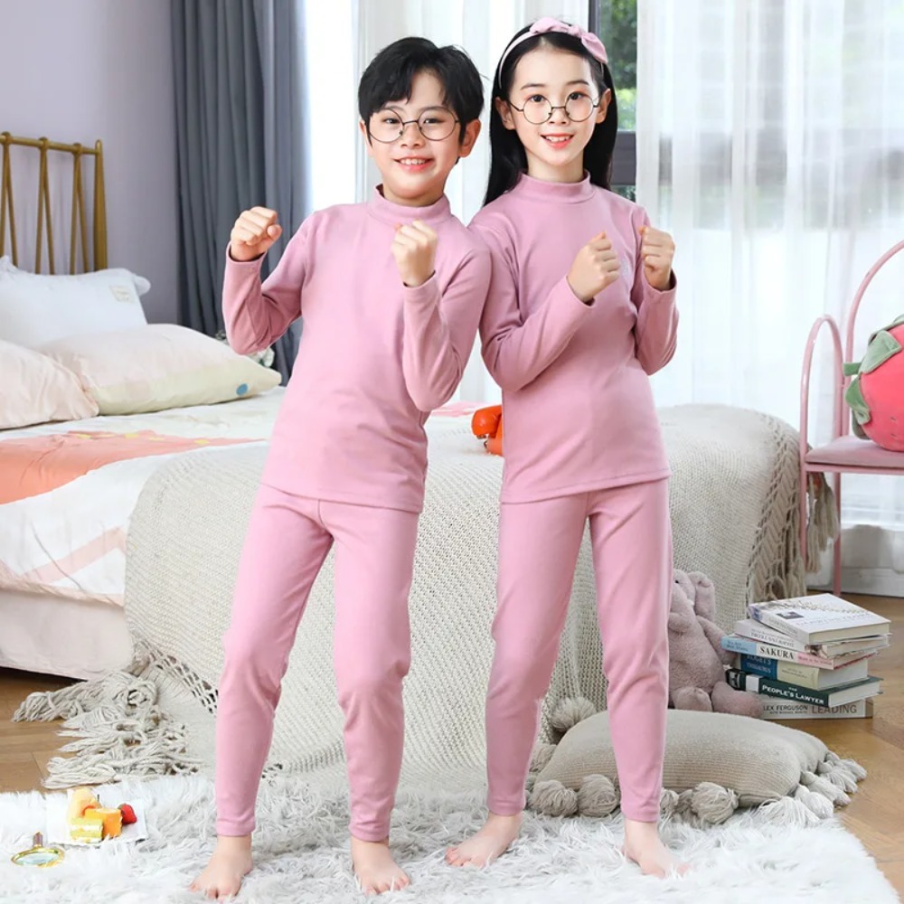 Kids Mid-Collar Thermal Underw - Thermal Base Layer avaliação e preço
