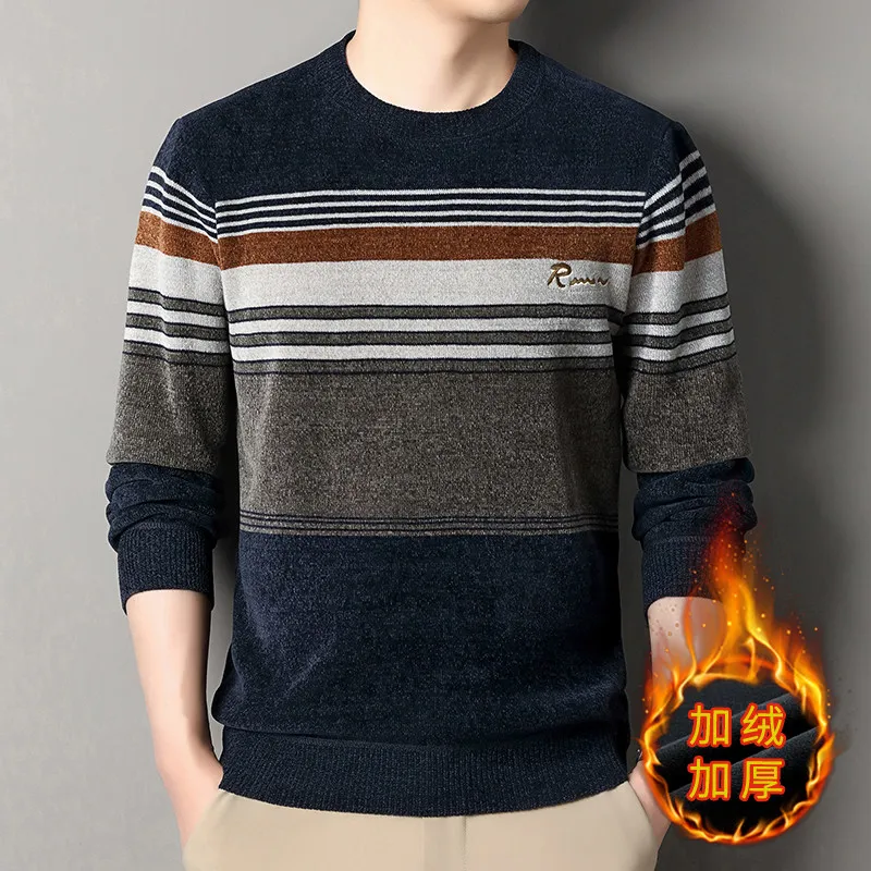 Men O-neck Pullovers Knited Sw - Quality Winter Clothing avaliação e preço