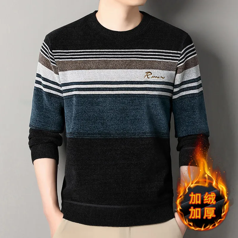 Men O-neck Pullovers Knited Sw - Quality Winter Clothing avaliação e preço