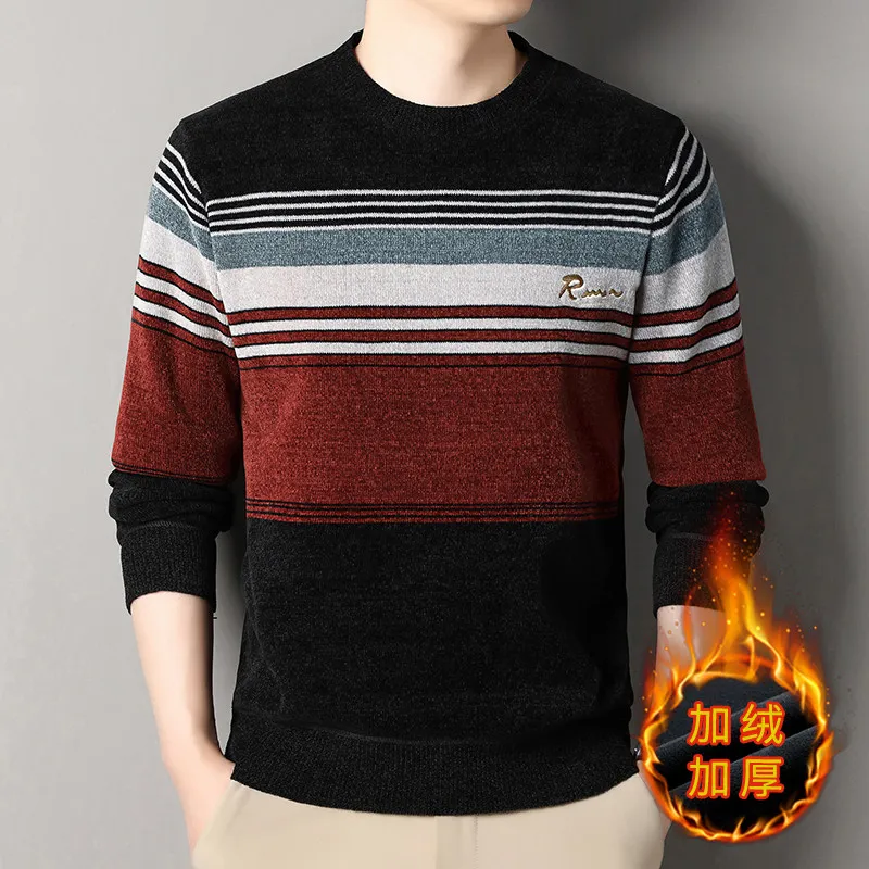 Men O-neck Pullovers Knited Sw - Quality Winter Clothing avaliação e preço