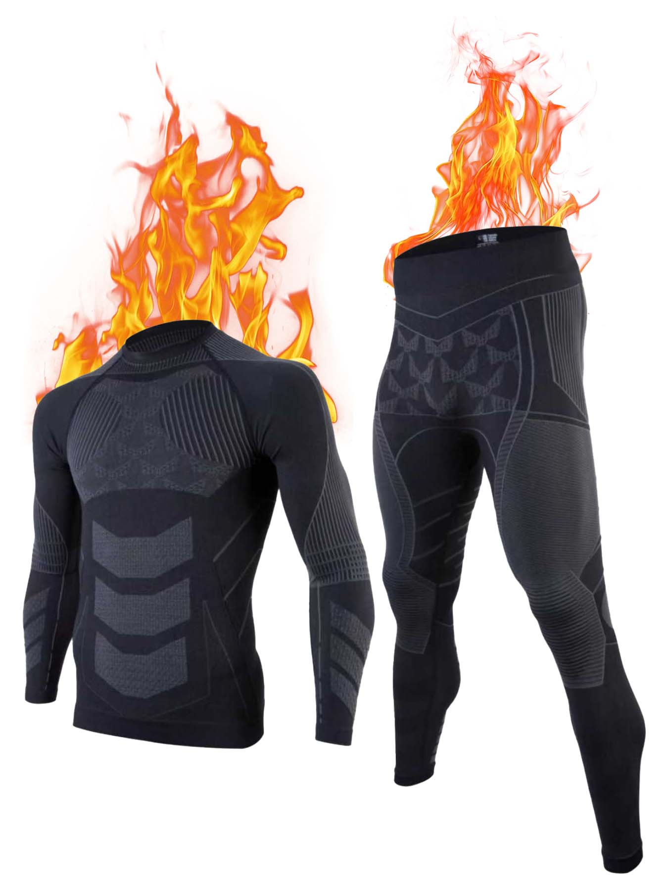 Thermal Underwear for Men Swea - Thermal Base Layer avaliação e preço