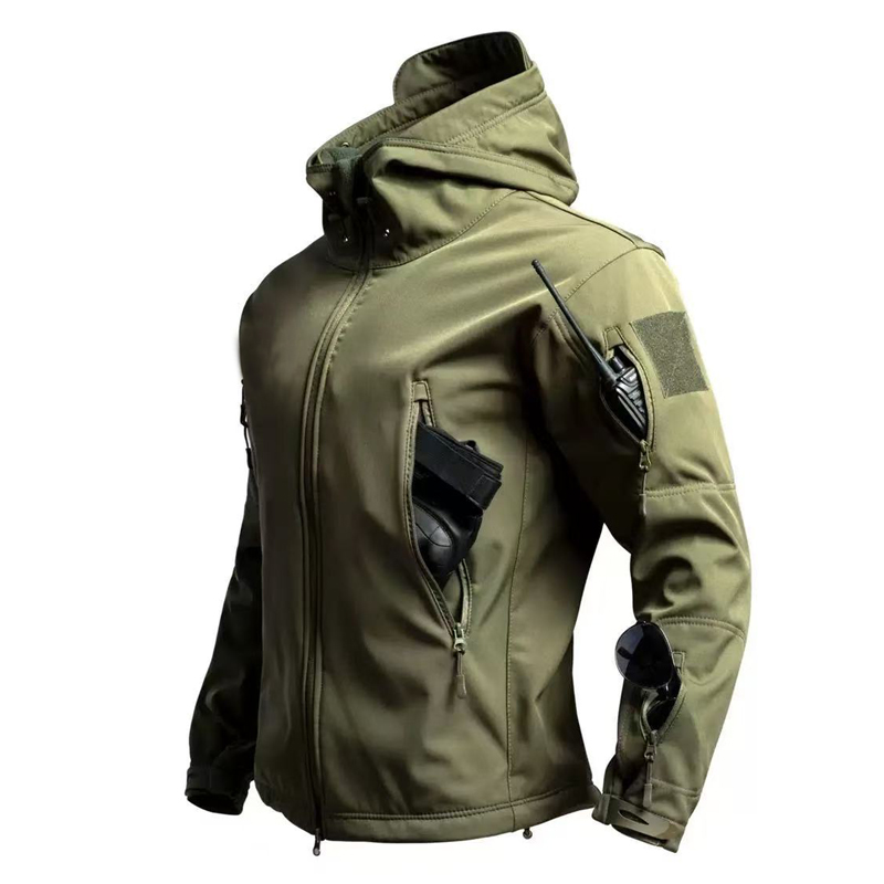 Men Military Tactical Winter A - Windproof Jacket Softshell avaliação e preço