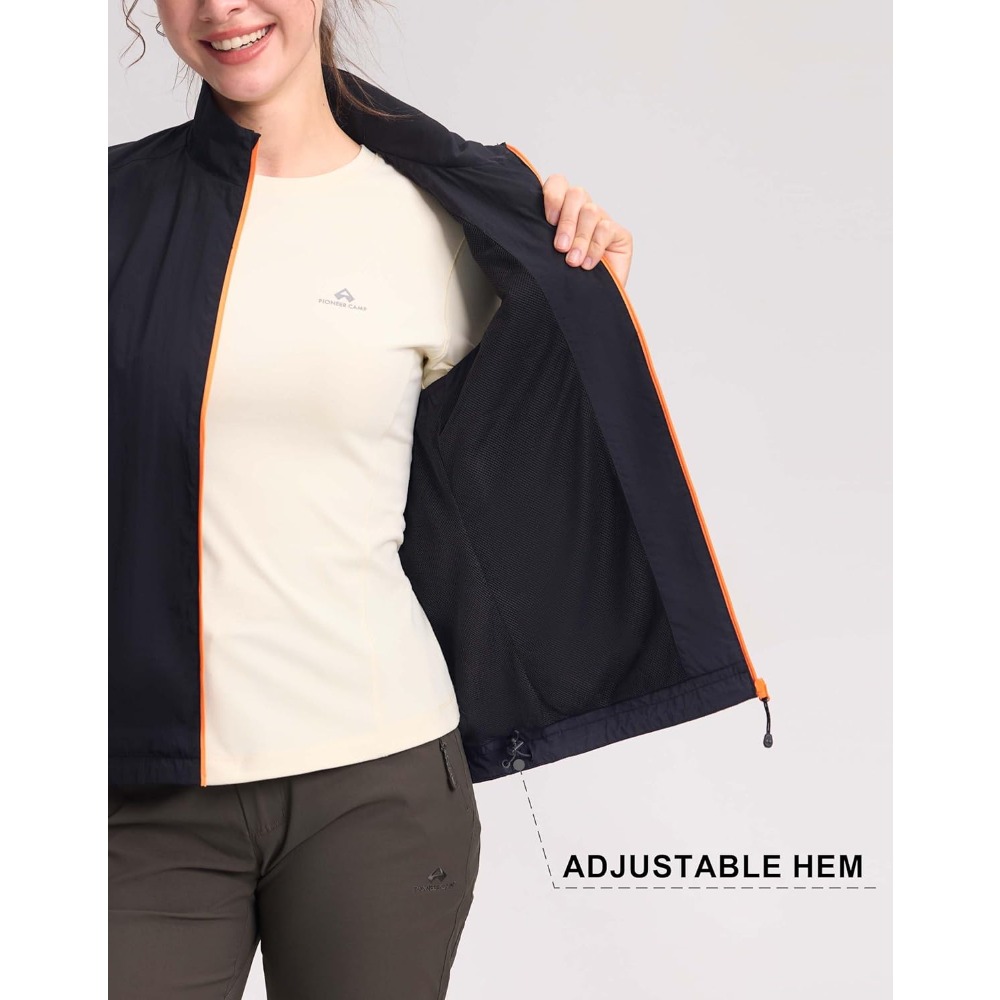 Pioneer Camp Women's Lightweig - Windproof Jacket Softshell avaliação e preço