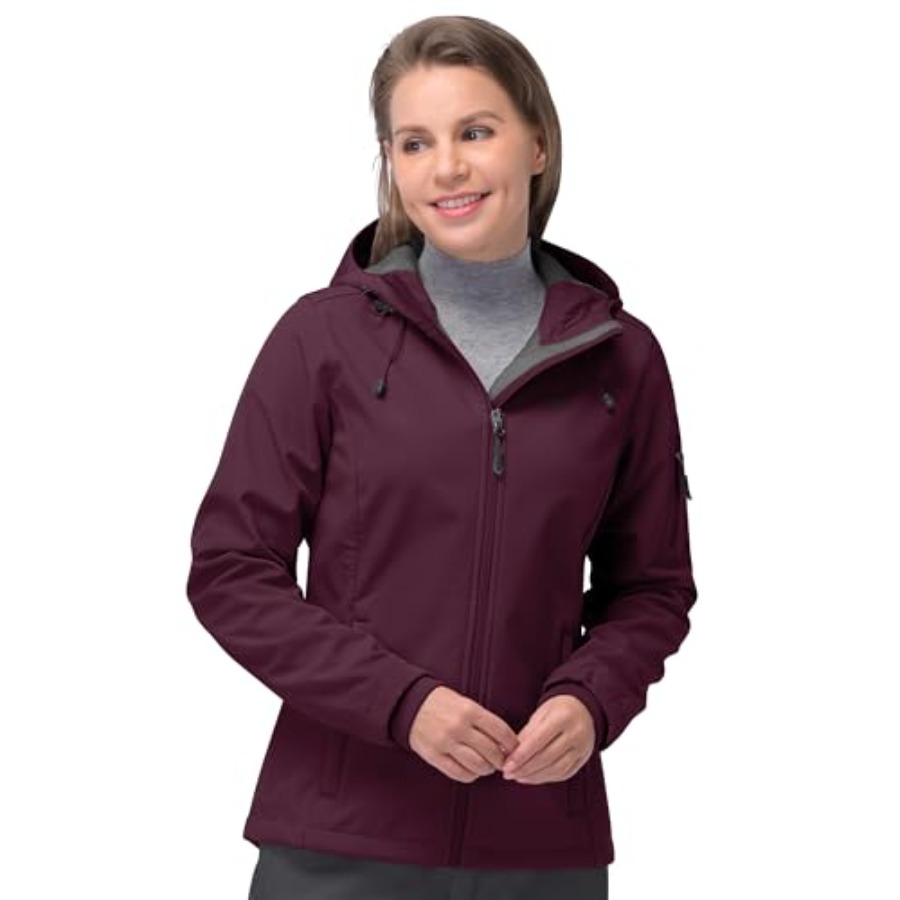 33, 000Feet Women's Softshell  - Windproof Jacket Softshell avaliação e preço