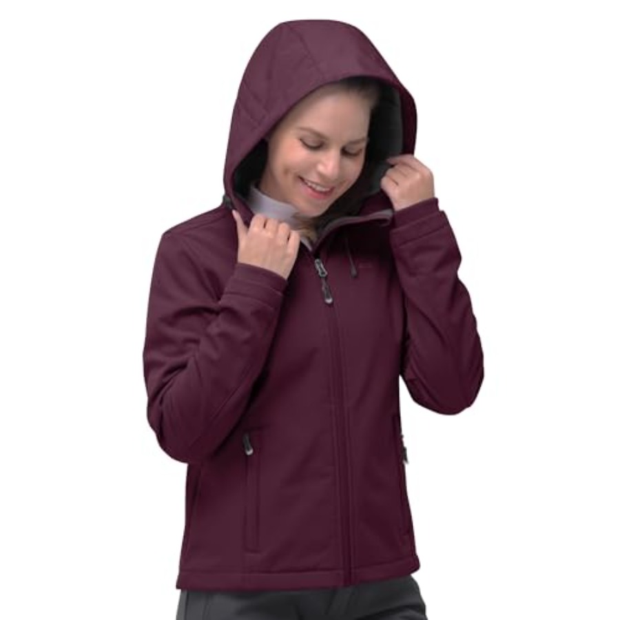 33, 000Feet Women's Softshell  - Windproof Jacket Softshell avaliação e preço