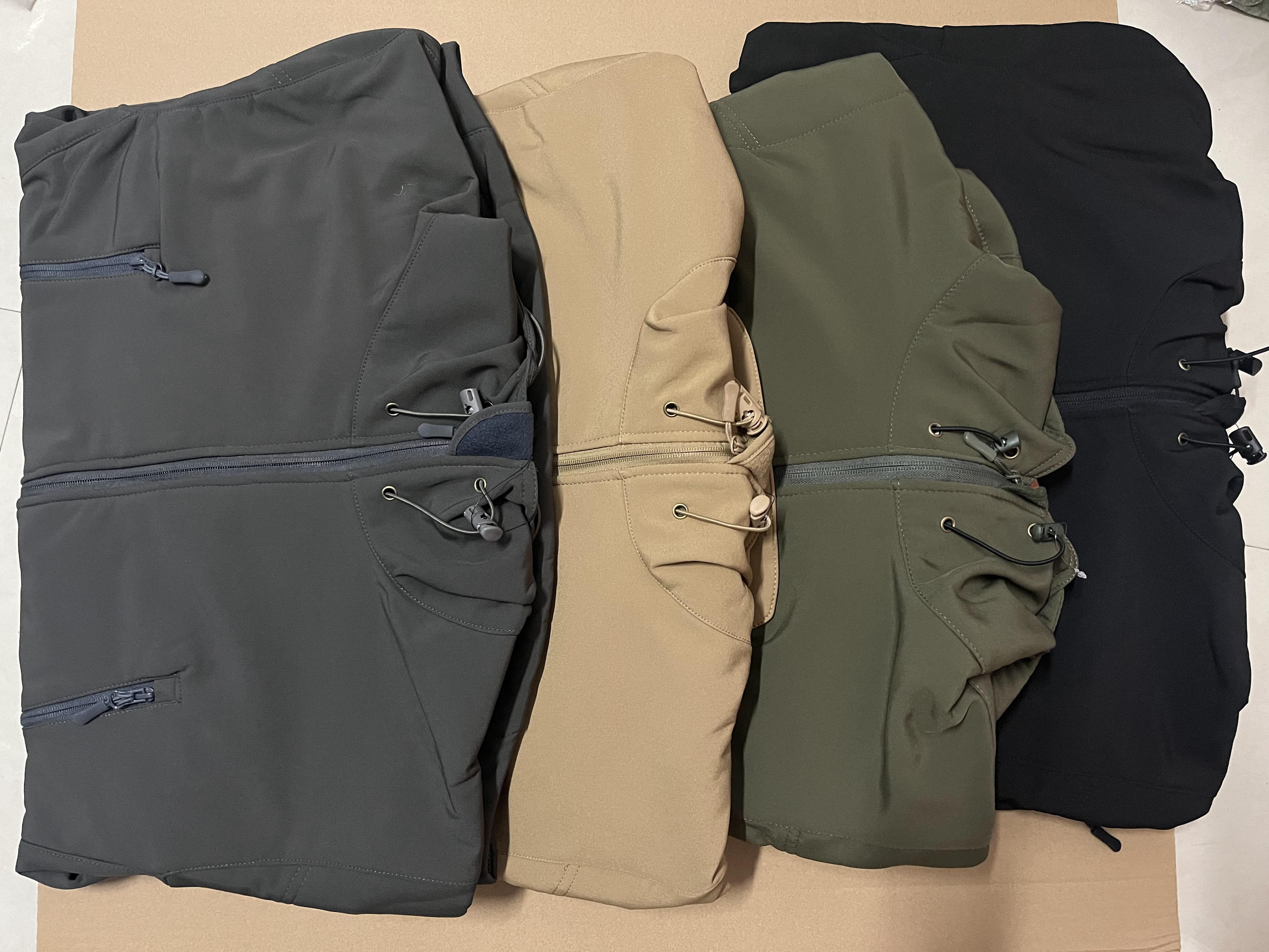 Men's Autumn Winter SoftShell  - Windproof Jacket Softshell avaliação e preço
