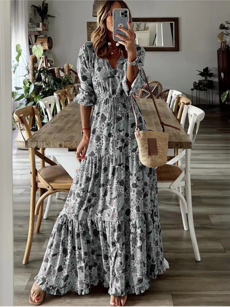 Women's Clothing Temperament V - Winter Clothing Dress Up avaliação e preço