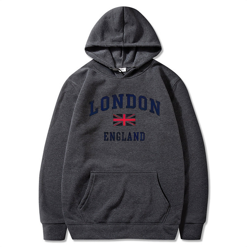 London England Hoodie Men's Ho - Winter Clothing London avaliação e preço