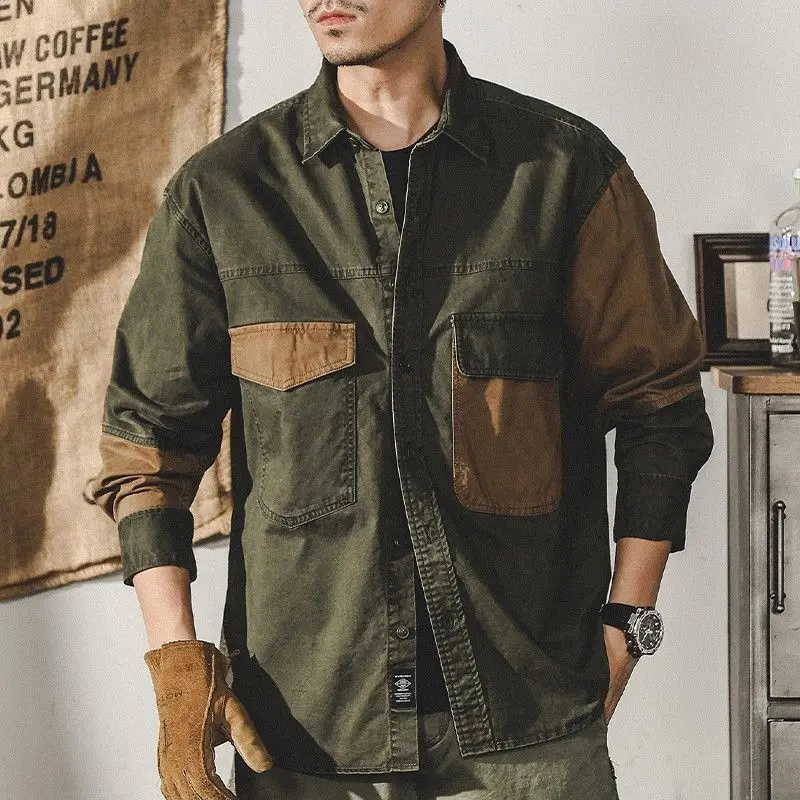 Denim Jackets Man Button Cowbo - Winter Clothing Men Style avaliação e preço